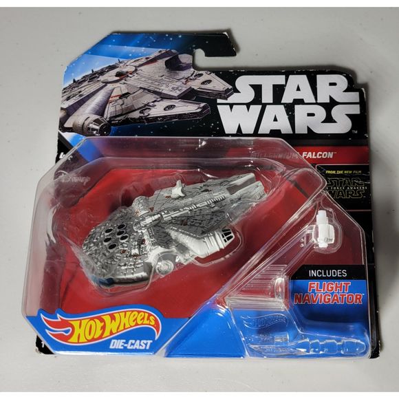 2014 Mattel Hot Wheels Die-Cast Star Wars‎ Millennium Falcon Unopened Pre-Owned - Picture 1 of 8